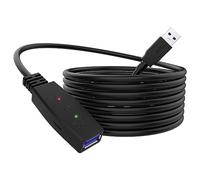Zosvoses 16FT USB Extension Cable USB 3.0 Extension Cord Type A Male to Female 5Gbps Data Transfer for Keyboard, Mouse, Playstation, Xbox, Flash Drive, Hard Driver, Printer, Webcam, Camera and More