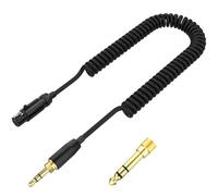 Zosvoses Audio Cable Cord Coiled Wire Compatible with AKG Q702, Q701, K712, K240, K141, K171, K181, K271, K241, K175, K275, Beyerdynamic DT 1990 Pro, DT 1770 Pro, DT770 Pro X, DT 900 Pro X Headphone