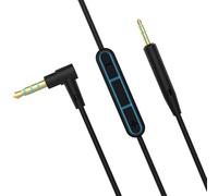 Zosvoses QC35 Mic Cable Compatible with Bose QC25, QC35, QuietComfort 25, QuietComfort 35, OE2, OE2i, On-Ear 2 Headphones with in-line Mic & Volume Control 4.6ft