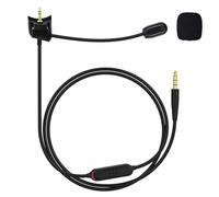 Zosvoses QC35 Microphone with Mute Switch Compatible with Bose QuietComfort 35 & QC35 II Headphones, for PC, Laptop, PS4, PS5, Xbox One Controller, 4ft