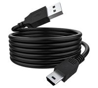 Zosvoses Replacement Mini USB Charger Cable Compatible with Blue Yeti, Blue Yeti Pro, Blue Snowball iCE models USB microphone, Mini-B Power Cord, Durable Charging & Data Sync Wire, 3m