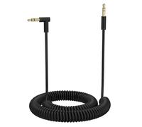 Zosvoses Solo3 Cord Coiled Audio Cable Replacement Compatible with Dre Beats Solo3 Solo4 Studio3 Wireless Noise Cancelling Headphones, 3.5mm(1/8") Extension Wire for iPhone PS5 Xbox One