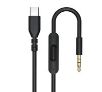Zosvoses USB C Solo 4 Audio Cable, Solo 3 Replacement 3.5mm Aux Cord with Inline Mic Control Compatible with Beats Studio Solo Pro Detox Mixr Executive Pill Headphones to iPhone 17/16 (Black)