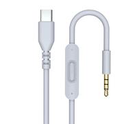Zosvoses USB C Solo 4 Audio Cable, Solo 3 Replacement 3.5mm Aux Cord with Inline Mic Control Compatible with Beats Studio Solo Pro Detox Mixr Executive Pill Headphones to iPhone 17/16 (Grey)