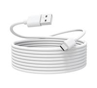 Zosvoses USB Type C Charging Cable Charger Power Cord Compatible with JISULIFE Handheld Mini Fa-n, WiHoo Fan, CIVPOWER Neck, HomeLifairy, FrSara, Bladeless, SWEETFULL Fan (White)