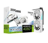 ZOTAC Gaming GeForce RTX 4060 Ti 8GB Twin Edge OC White Edition DLSS 3 8GB GDDR6 128-bit 18 Gbps PCIE 4.0 Compact Graphics Card, IceStorm 2.0 Advanced Cooling, Spectra RGB Lighting, ZT-D40610Q-10M
