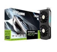 ZOTAC Gaming GeForce RTX 4070 Super Single Edge OC DLSS 3 12GB GDDR6X 192-bit 21Gbps PCIE 4.0 Compact Gaming Graphics Card, IceStorm 2.0 Advanced Cooling, Spectra RGB Lighting,