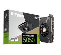ZOTAC Gaming GeForce RTX 5050 Solo DLSS 4 8GB GDDR6 128-bit 20Gbps PCIE 5.0 Gaming Graphics Card, Super Compact SFF Ready Card, ZT-B50500G-10L