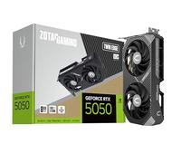 ZOTAC Gaming GeForce RTX 5050 Twin Edge OC DLSS 4 8GB GDDR6 128-bit 20 Gbps PCIE 5.0 Gaming Graphics Card, SFF-Ready Compact Card, ZT-B50500H-10A