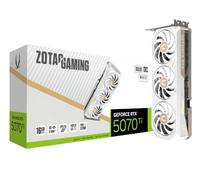 ZOTAC Gaming GeForce RTX 5070 Ti Solid CORE OC White Edition DLSS 4 16GB GDDR7 256-bit 28 Gbps PCIE 5.0 Gaming Graphics Card, IceStorm 3.0 Advanced Cooling, Spectra RGB Lighting, ZT-B50710Q2-10A