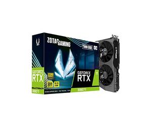 ZOTAC Graphics Card Nvidia GeForce RTX 3060 Ti Twin Edge OC LHR 8 GB Gaming GEFORCE Grey