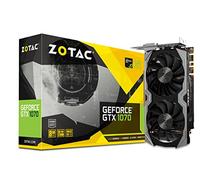 Zotac ZT-P10700G-10M NVIDIA GeForce GTX 1070 8 GB Mini Graphics Card - Black