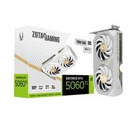 ZOTAC NVIDIA GeForce RTX 5060 Ti Twin Edge OC White 16GB GDDR7 Graphics Card, D