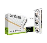 ZOTAC NVIDIA GeForce RTX 5070 AMP White 12GB GDDR7 Ray-Tracing Graphics Card, DL