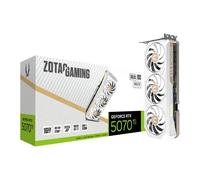 ZOTAC NVIDIA GeForce RTX 5070 Ti SOLID CORE OC WHITE 16GB GDDR7 Graphics Card, D