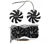 Zotac RTX 2060 2070 GTX 1660 1660 Ti SUPER Mini Fans (87mm) Replacement Fan for Zotac Graphics Cards, 4-Pin Graphics Card Cooler, VGA Card Replacement GPU Fan GA92A2H