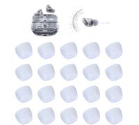 Zotech Replacement Earbud Tips for Beats Studio Buds +, 10 Pairs Extra Small Kids Sizes, Soft Silicone, Transparent