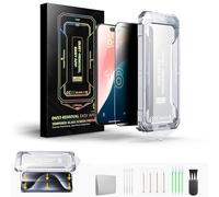 ZOTKAMN Smoothshield 2 Packs - Tempered Glass Screen Protector with Anti-Scratch Anti-Fingerprint Privacy & Auto Dust-Free Install, Precise Positioning (Privacy Edition 2 Packs, For iPhone 14 ProMax)