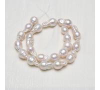 Zotoone Natural Irregular Cultured Freshwater Pearl Baroque Pearl Beads Loose Bead for DIY Women Pendants Earrings Jewelry Making 14.2 inch