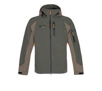 ZOTTA forest Men's waterproof hunting jacket, Green, winter, tear-proof, thorn-proof, breathable mesh lining, fishing, large double-entry game bag, 3XL