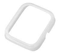 zottel Smart Watch Protective Case, Fashionable Strong Plastic Smart Watch Protective Case Bright Color for Running for Work (White)