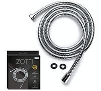 ZOTTI Shower Hose 2m - Stainless Steel Replacement Shower Hose - Leakproof and Anti-Kink - Universal Standard Fitting - High Pressure Resistance - Easy DIY Replacement