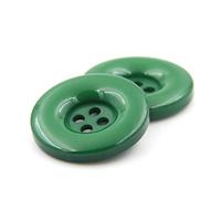 ZoTuoART 0.6-1.5inch Round Resin Buttons 4 Holes Multicolor Buttons-Coats Suits Shirts Jeans Trousers Buttons Clothing Accessories for DIY Sewing Craft (Green, 25mm/1.0''-20Pcs)