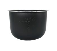 zoubeqie Electric Pressure Cooker Liner Compatible For Midea 4L/5L/6L Black Crystal Electric Pressure Cooker Inner Bowl(6L)