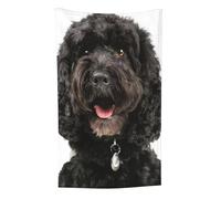 Zouey Puppy Black Cockapoo,Throw For Couch Chairs,Blanket Warm Plush Throw Blanket for Bedding and Travel 30 x 50 inches