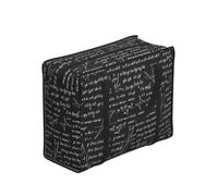 Zouey Reusable Foldable Shopping Bag Grocery Bags, Portable Laundry Bags with Zips & Strong Handle,Mathematical Patterns And Calculations