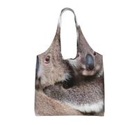 Zouey Single-shoulder Canvas Bag, Canvas Tote for Women,Shoulder Handbags Grocery Bag,Australia Koala Bear