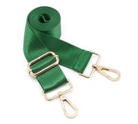 ZOUIQSS Shoulder Strap Gold Buckles 1.5" Wide Handbag Crossbody Strap Adjustable Replacement Purse Strap Solid Style(G-Color9)