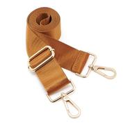 ZOUIQSS Shoulder Strap Gold Buckles 1.5" Wide Handbag Crossbody Strap Adjustable Replacement Purse Strap Solid Style(G-Color7)