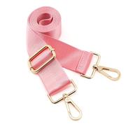 ZOUIQSS Shoulder Strap Gold Buckles 1.5" Wide Handbag Crossbody Strap Adjustable Replacement Purse Strap Solid Style(G-Color5)