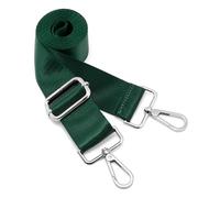 ZOUIQSS Shoulder Strap Silvery Buckles 1.5" Wide Handbag Crossbody Strap Adjustable Replacement Purse Strap Solid Style(S-Color11)