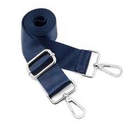 ZOUIQSS Shoulder Strap Silvery Buckles 1.5" Wide Handbag Crossbody Strap Adjustable Replacement Purse Strap Solid Style(S-Color6)