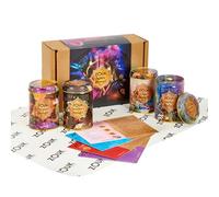 Zouk Spice Curry Kit | Indian Spice Blends | Perfect for Curry Night | Tandoori Masala, Garam Masala, Biryani Masala & Chaat Masala | Spice Gift Set | Discovery Set 4 x 60g