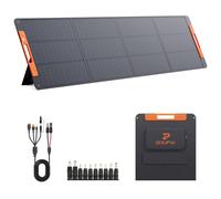 ZOUPW 220W N-Type 16BB Portable Solar Panel for Power Station,25% Efffciency Foldable Monocrystalline Solar Charger for Jackery Explorer/EcoFlow/Bluetti,IP67 Waterproof for RV Camping Home Backup