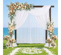 Zourglow Wedding Arch Draping Fabric 1.6m x 10m (63" x 33ft)