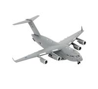 ZOUSANG Display Airplane 1/200 for USAF C-17 Globemaster III Tactical Military Transport Scale Alloy Model Diecast Aircraft Model for Gift (Color : UK C-17)
