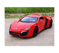 ZOUSANG Display Cars 1:24 For Hypersport Alloy Highly Realistic Car Model Diecast Metal Vehicle Collection Ornament Collection or Gift(Red)