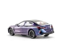 ZOUSANG Display Cars 1:24 For M8 MANHART Supercar Model Alloy Pull Back Vehicle Suitable For Decoration Collection or Gift(Purple)
