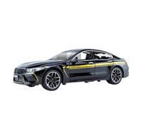 ZOUSANG Display Cars 1:24 For M8 MH8 800 Manhart Coupe Alloy Scale Car Model Diecast Metal Vehicle Decorative Ornament Collection or Gift(Black)
