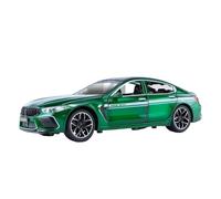 ZOUSANG Display Cars 1:24 For M8 MH8 800 Manhart Coupe Alloy Scale Car Model Diecast Metal Vehicle Decorative Ornament Collection or Gift(Green)