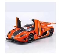 ZOUSANG Display Cars 1:24 For ONE 1 Alloy Diecast Highly Realistic Car Model Pull Back Vehicle Suitable For Decoration Collection or Gift(Orange)
