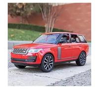 ZOUSANG Display Cars 1/24 For Sport SUV Alloy Car Model Diecast Metal Off-road Vehicle Suitable For Decoration Collection or Gift(Red)