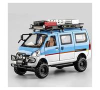 ZOUSANG Display Cars 1:24 For VAN Off-Road Vehicle Alloy Muscle Car Model Suitable For Decoration Collection or Gift(Blue)