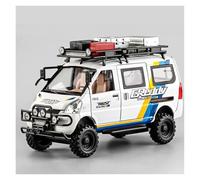 ZOUSANG Display Cars 1:24 For VAN Off-Road Vehicle Alloy Muscle Car Model Suitable For Decoration Collection or Gift(White)