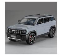 ZOUSANG Display Cars 1:24 For X-DOG SUV Alloy Multi-purpose Car Model Diecast Metal Off-road Vehicle Collection Ornament Collection or Gift(Grey)