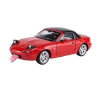 ZOUSANG Display Cars 1:32 For Miata MX5 Alloy Scale Car Model Diecast Miniature Vehicle Decorative Ornament Collection or Gift(Red)